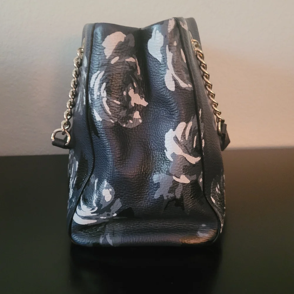 Kate Spade Briar Lane Night Rose Meena Satchel - Picture 7 of 13